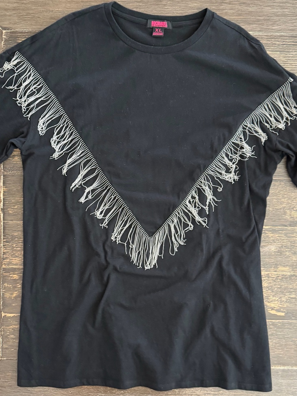 Rock & Roll Denim Fringe Dress
